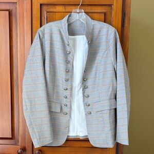 Grey Plaid Amazon Jacket